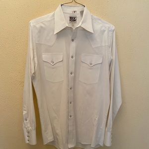 Ely Cattlman Western Shirt Sz: 151/5 - 35